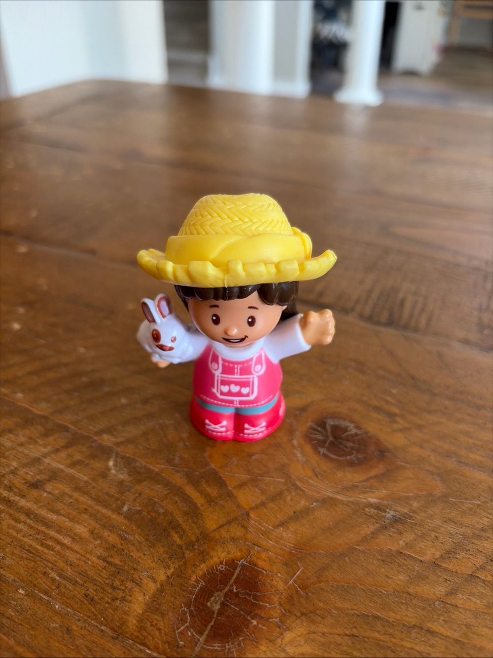 Fisher Price Little People Gardener with bunny As Is